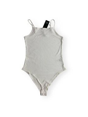 Wild Fable Spaghetti Strap BodySuit  White Medium